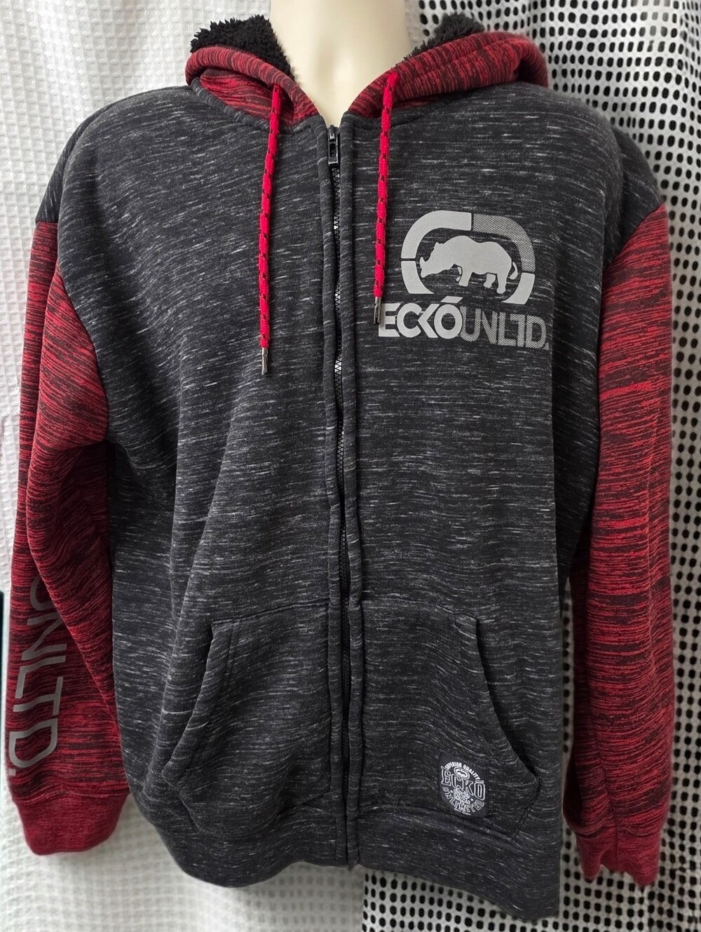 736 ECKO UNLTD Full-Zip Graphic Hoodie Jacket